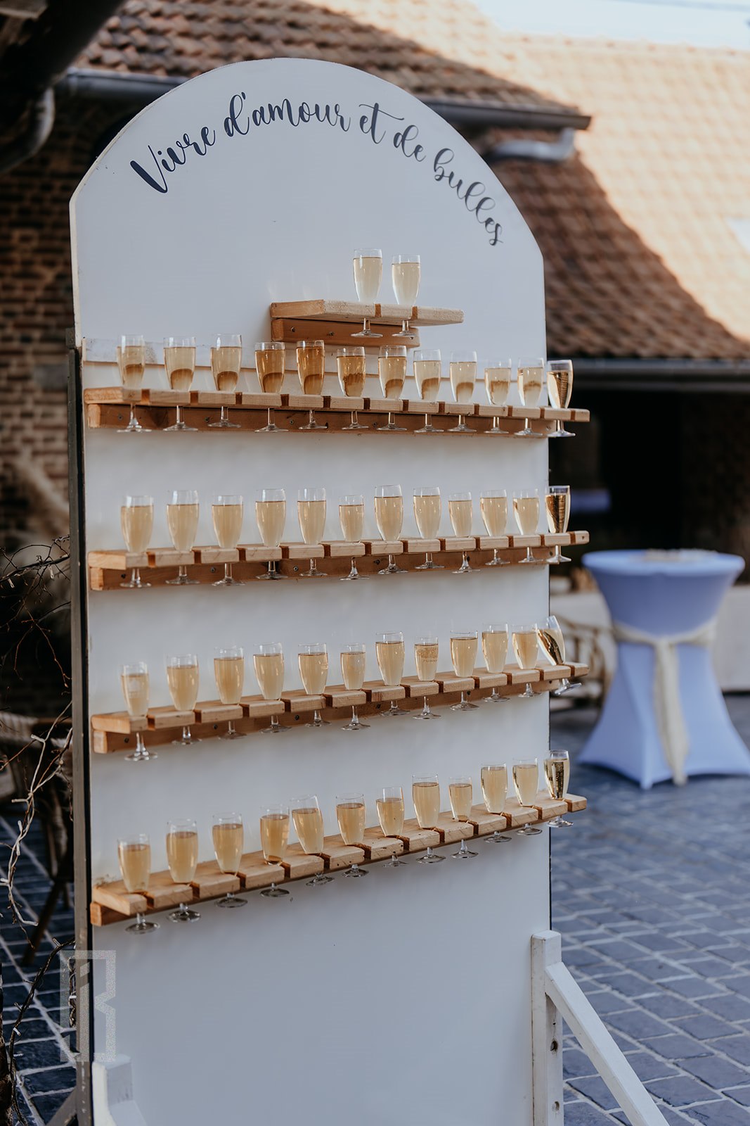Mur à champagne 